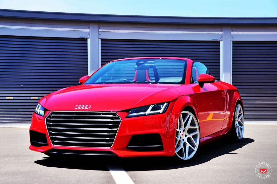  Audi TT Roadster on Vossen Wheels (VPS-315T) 2017 года  (фото 3 из 4)